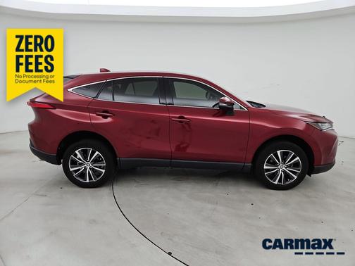 Red 2022 Toyota Venza LE