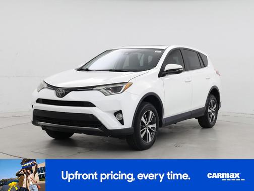 White 2018 Toyota RAV4 XLE