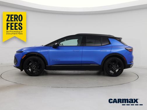 Blue 2026 Chevrolet Equinox EV RS
