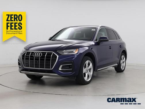 Blue 2021 Audi Q5 Premium Plus