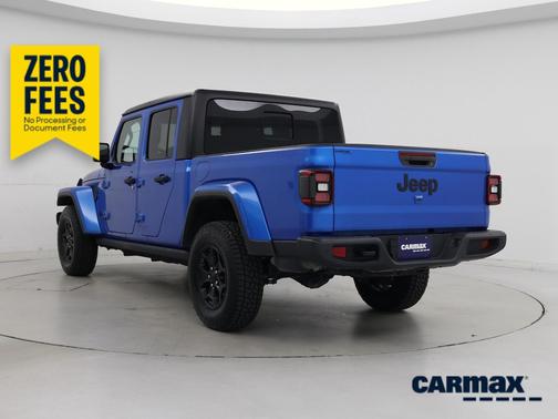 Blue 2021 Jeep Gladiator Sport