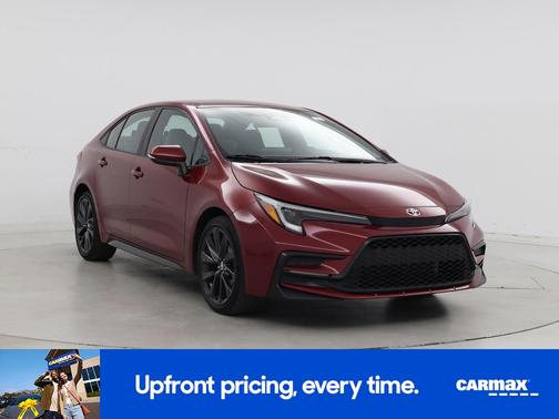 Red 2023 Toyota Corolla SE