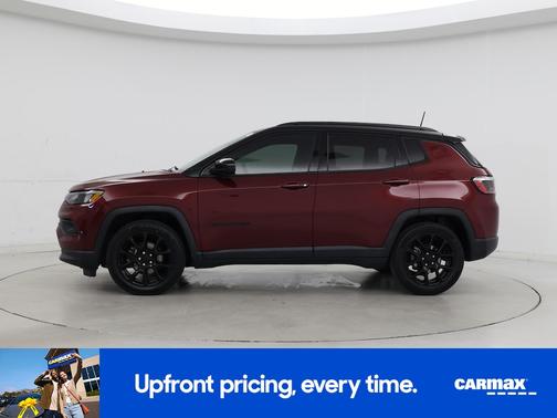 Burgundy 2022 Jeep Compass Altitude