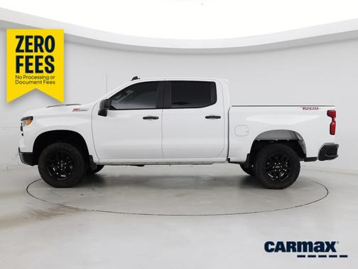 White 2025 Chevrolet Silverado 1500 Custom Trail Boss