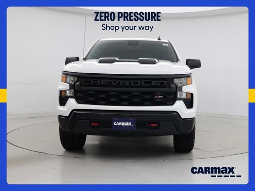 White 2025 Chevrolet Silverado 1500 Custom Trail Boss