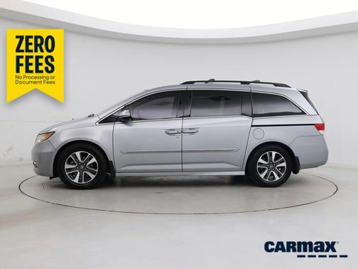 Silver 2016 Honda Odyssey Touring Elite