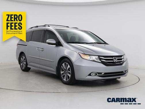 Silver 2016 Honda Odyssey Touring Elite