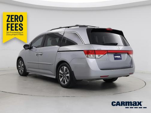 Silver 2016 Honda Odyssey Touring Elite