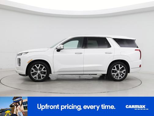 White 2021 Hyundai PALISADE Limited