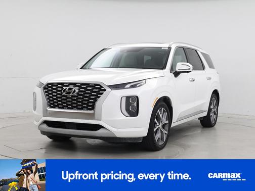 White 2021 Hyundai PALISADE Limited