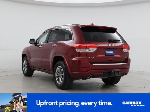 Red 2014 Jeep Grand Cherokee Overland
