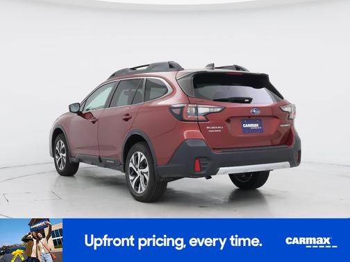 Red 2021 Subaru Outback Limited