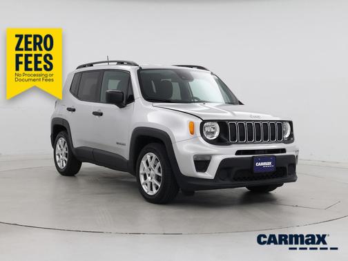 Silver 2021 Jeep Renegade Sport
