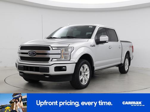 Silver 2018 Ford F-150 Platinum