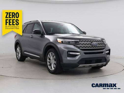 Gray 2021 Ford Explorer Limited