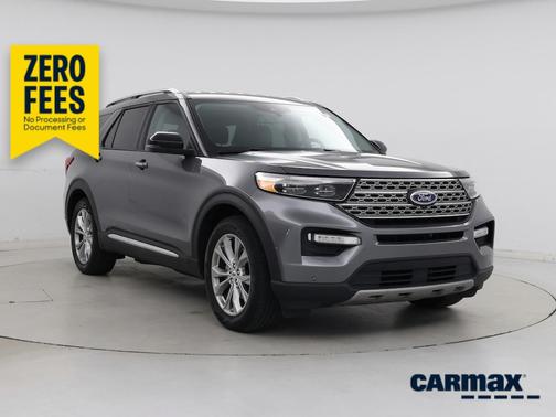 Gray 2021 Ford Explorer Limited