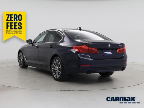 Blue 2019 BMW 530 I