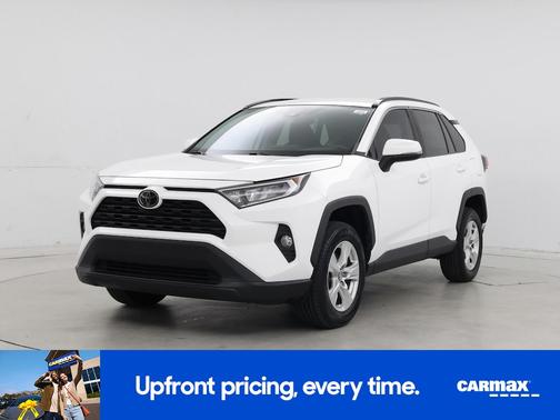 White 2020 Toyota RAV4 XLE