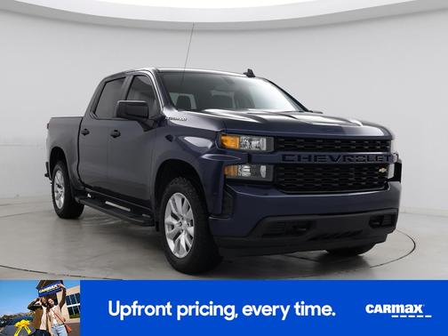 Blue 2020 Chevrolet Silverado 1500 Custom