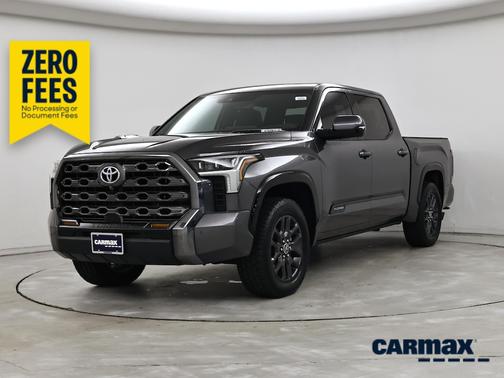 Gray 2023 Toyota Tundra Hybrid Platinum