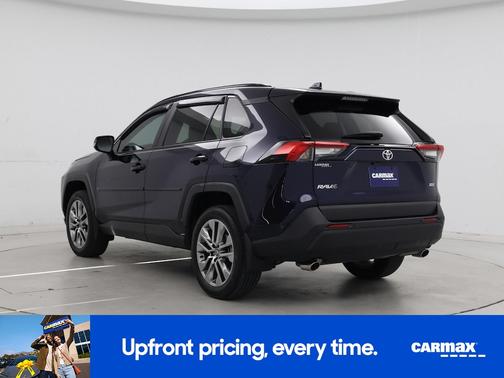 Blue 2022 Toyota RAV4 XLE Premium
