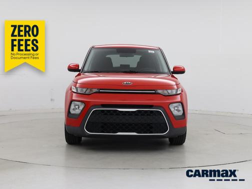 Red 2020 Kia Soul LX