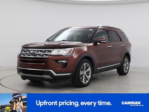 Burgundy 2018 Ford Explorer Limited