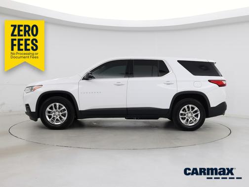White 2020 Chevrolet Traverse LS