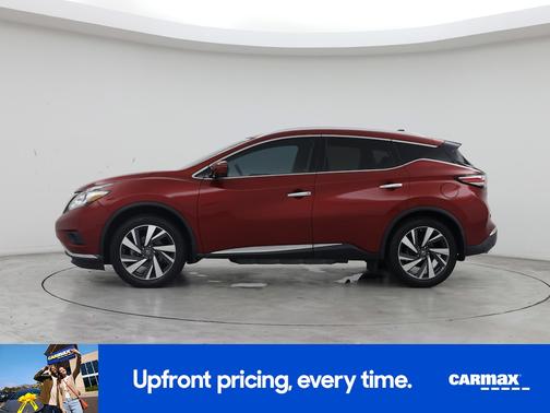 Red 2017 Nissan Murano Platinum