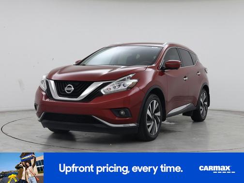 Red 2017 Nissan Murano Platinum