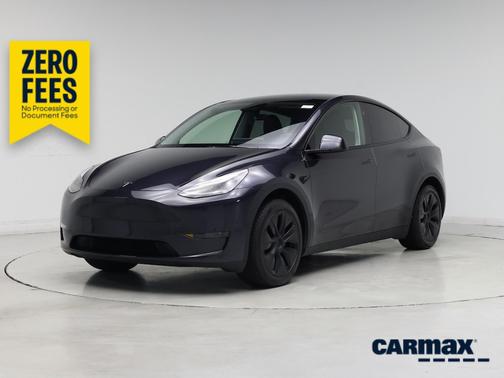 Black 2025 Tesla Model Y Long Range