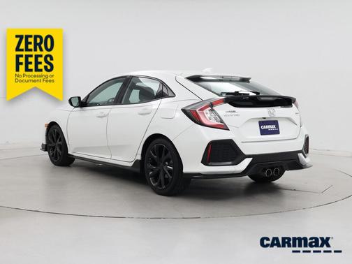 White 2018 Honda Civic Sport