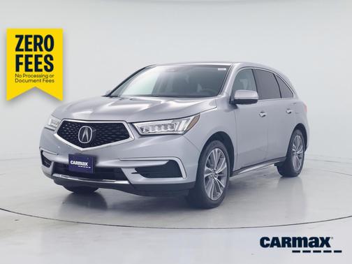 Silver 2017 Acura MDX