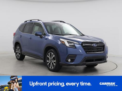Blue 2023 Subaru Forester Limited