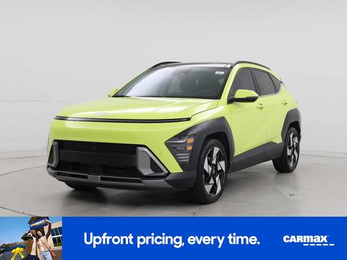 Yellow 2024 Hyundai KONA Limited