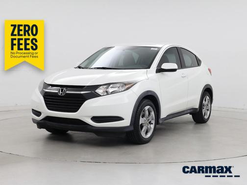 White 2018 Honda HR-V LX