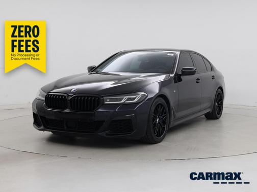 Blue 2022 BMW M550 I xDrive
