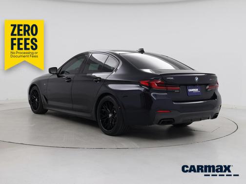 Blue 2022 BMW M550 I xDrive