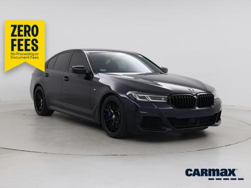 Blue 2022 BMW M550 I xDrive