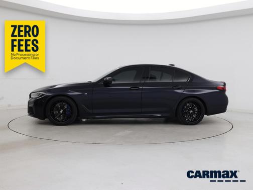 Blue 2022 BMW M550 I xDrive