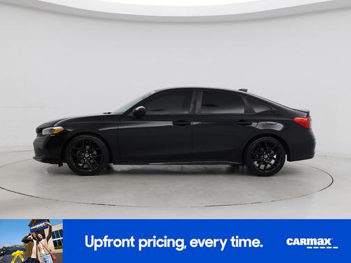 Black 2022 Honda Civic Sport