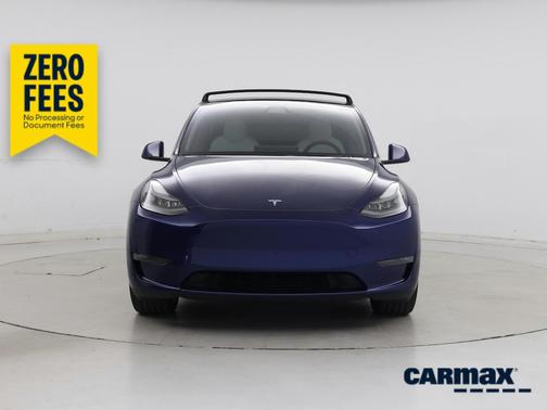 Blue 2024 Tesla Model Y Long Range
