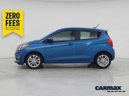 Blue 2021 Chevrolet Spark LT