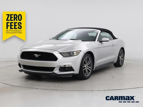 Silver 2016 Ford Mustang Ecoboost Premium