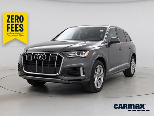 Gray 2021 Audi Q7 Premium Plus