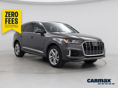 Gray 2021 Audi Q7 Premium Plus