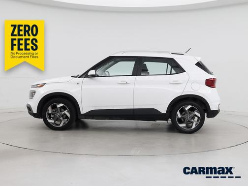 White 2025 Hyundai VENUE Limited
