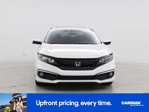 White 2020 Honda Civic EX
