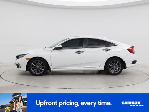 White 2020 Honda Civic EX