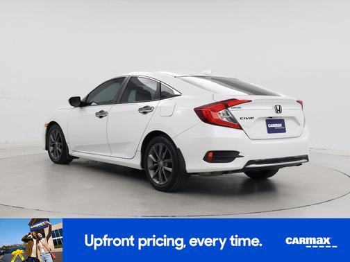 White 2020 Honda Civic EX